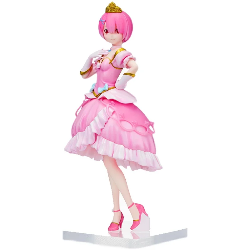 

100% Original Sega RE: ZERO - Starting Life In Another World Rem&Ram Princess Dress Figure PVC Action Model Toys Anime Figure
