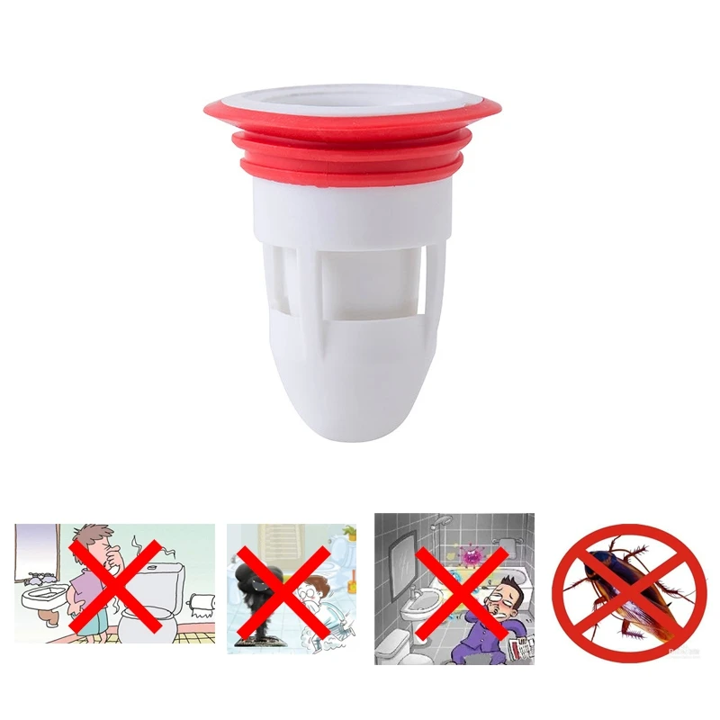 

Kitchen Floor Drain Silicone Sewer Seal Core Bathroom Toilet Floor Drains Anti-odor Backflow Filter Deodorant Waste Strainer