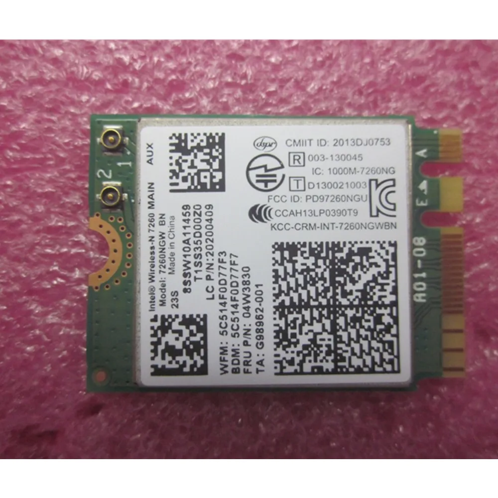Thinkpad T460 T460p T460s L460 L560 P50 X260 T560 P70 EM7455 Sierra Wireless FDD/TDD LTE 4G WWAN Gobi6000 00JT547 00JT542 | Компьютеры и