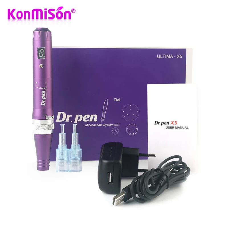 Dr. Pen Ultima X5 Microneedling Derma Pen Remove Scar Reduce Wrinkles Stretch Marks Removal Skin Care Dr. Pen Derma Rolling
