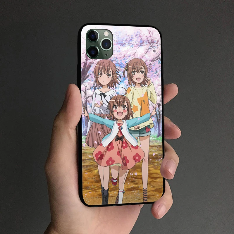 toaru kagaku no railgun t phone case cover shell for iphone se 6s 7 8 plus x xr xs 11 pro max samsung s note 9 10 20 plus ultra free global shipping