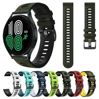 quick release sport silicone watchband for samsung galaxy watch 4 40mm 44mm strap for galaxy watch4 classic 46mm 42mm wrist band