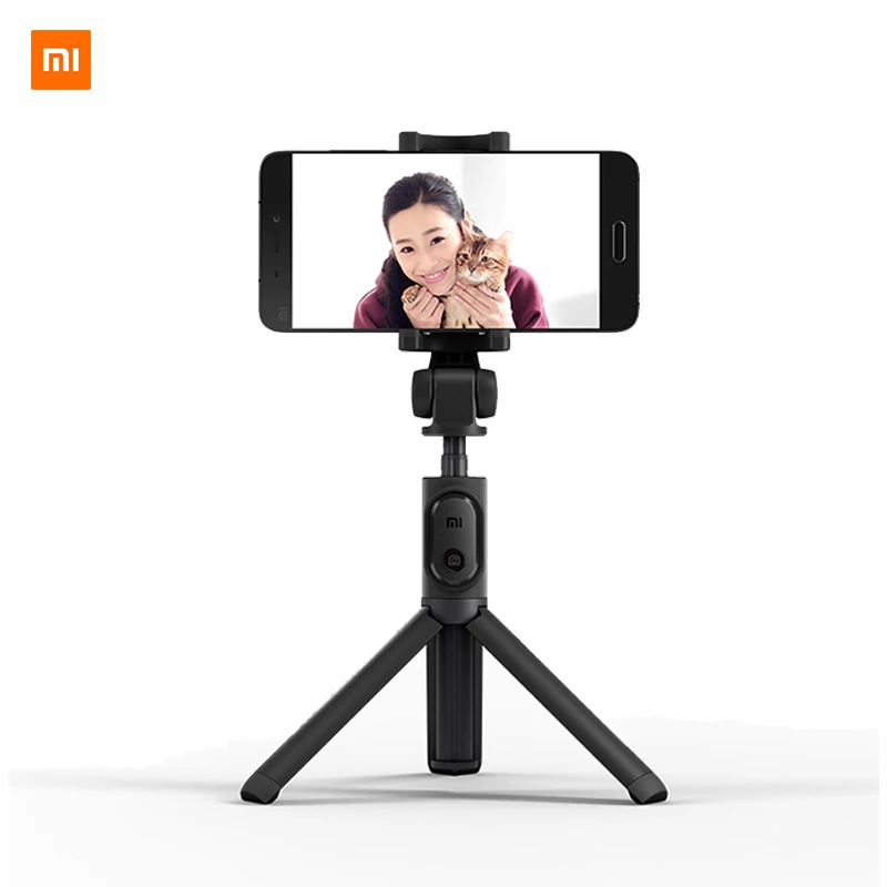 

zq MIUI Selfie Stick with Rack Bluetooth Remote Control Selfie Tripod Universal