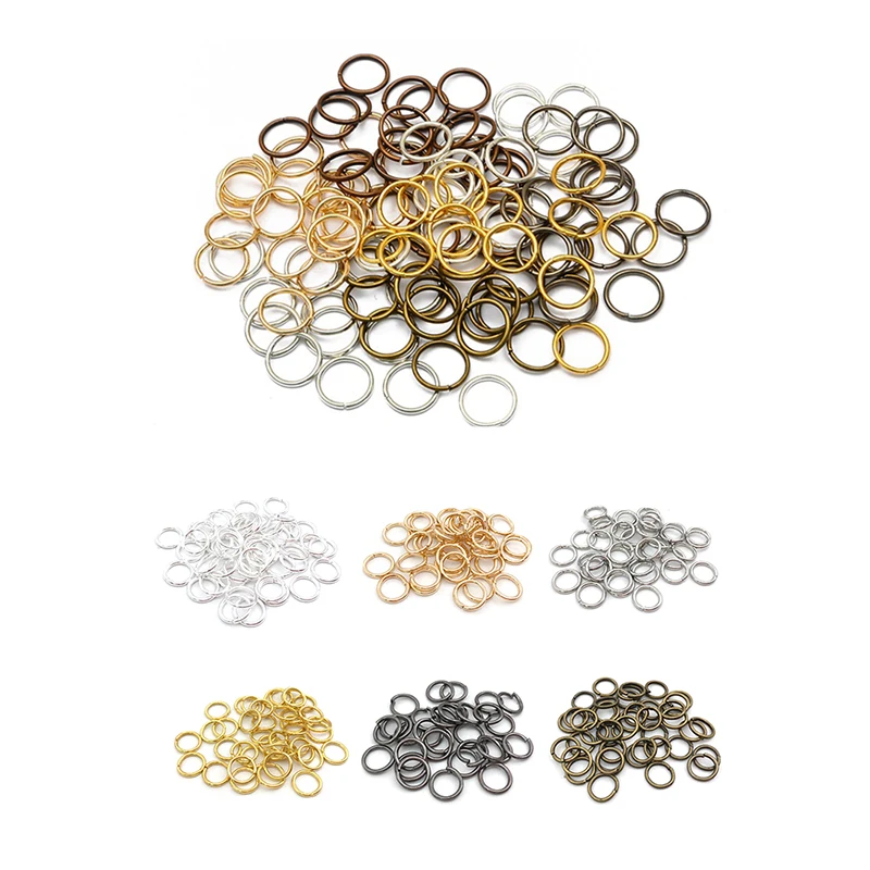 Разноцветные 200 шт./пакет вам товары в течение 3 10 мм петли Перейти Кольца