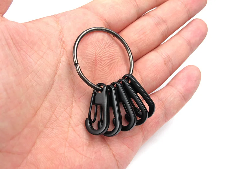 Карабин из цинкового сплава для бутылки брелок пряжка висячий замок кемпинга