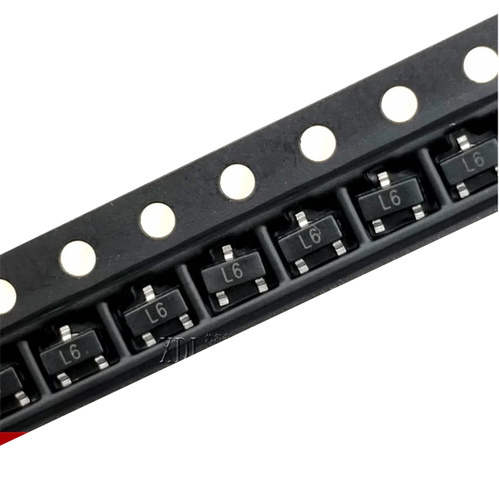 Бесплатная доставка 100 шт. 2SC1623-L6 SOT-23 2SC1623 L6 NPN силиконовые Epitaxial транзисторы |