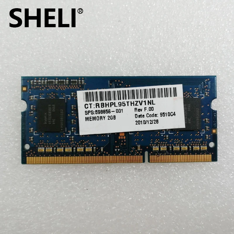 Для HY hynix 2GB 1RX8 pc3 10600s 9 10 b1 memory stick|Материнские платы| |