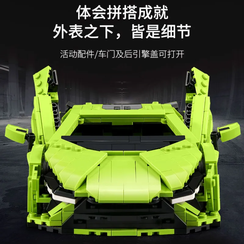 

1168 PCS 10011 Sierne Building Blocks Assembled Bricks Sets MOC Cars Modern Creator Toys Birthday Gifts for Kids Boys Friends