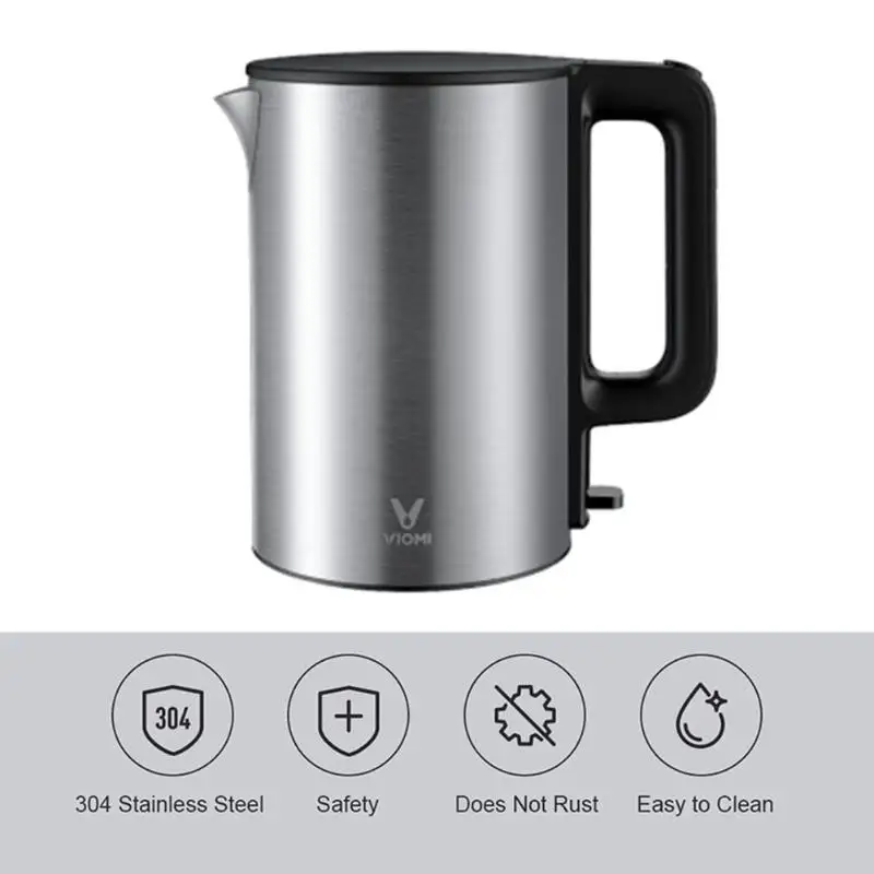Xiaomi VIOMI 1800 Вт Электрический чайник из нержавеющей стали Mijia 220 л большой емкости электрический чайник кипячение воды для дома в