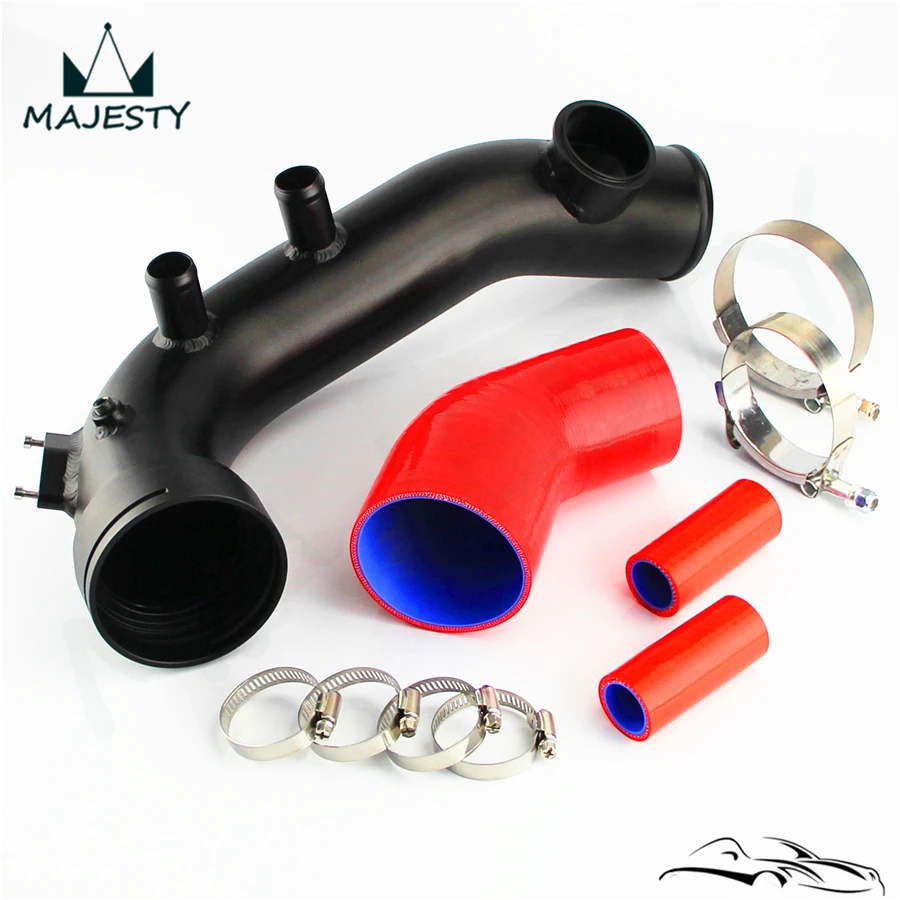 Впускной комплект для охлаждения турбо трубы подходит B ** MW N54 E88 E90 E92 135i 335i Tial