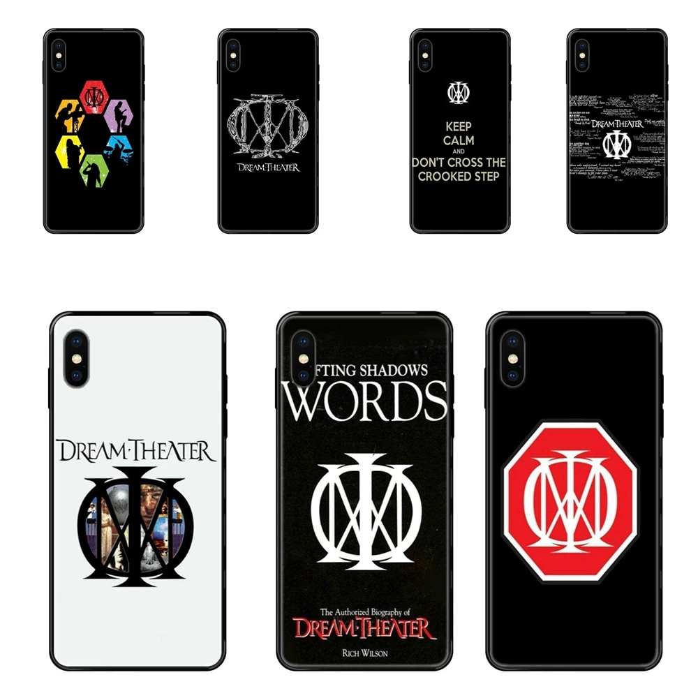 Логотип Dream Theater для iPhone 11 12 Pro 5 5S SE 5C 6 6S 7 8X10 XR XS Plus Max