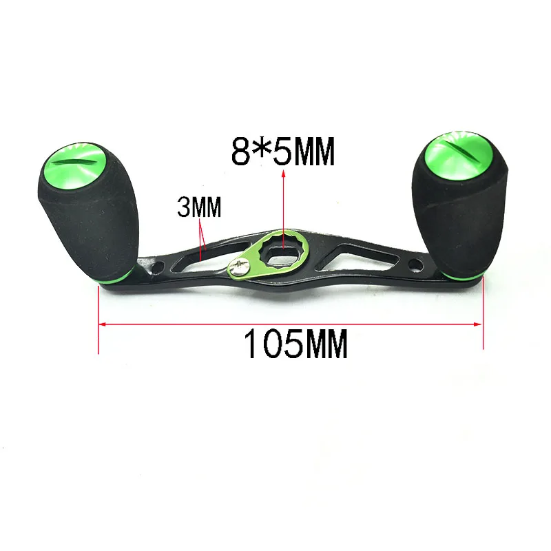 Metal Fishing Reel Handle EVA Knobs For Casting/Spinning Wheels Rocker Tackle Accessory | Спорт и развлечения