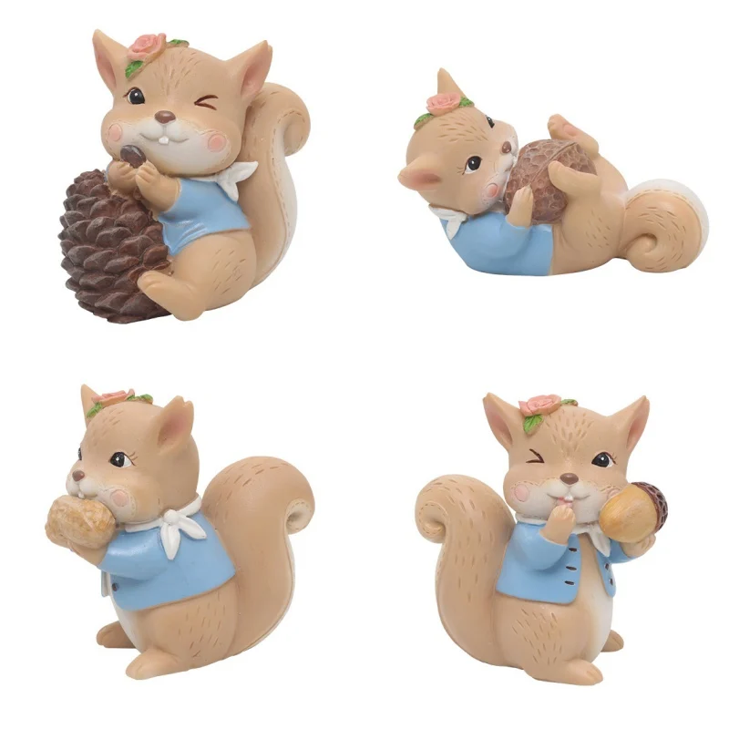 

Birthday Cake Dessert Toppers Decoration Lifelike Animal Crafts DIY Garden Dollhouse Desk Decor Home Decoration