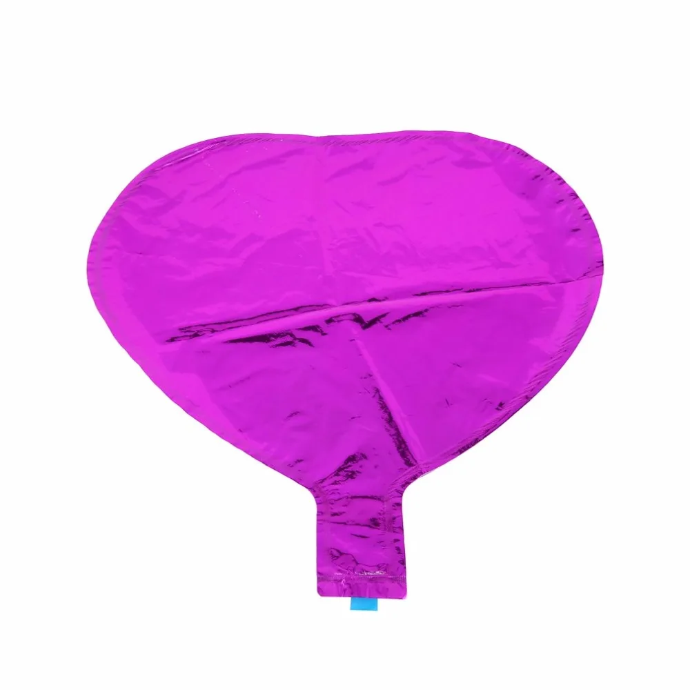 10 дюймов фольгированные воздушные шары в форме сердца майларовые на открытом