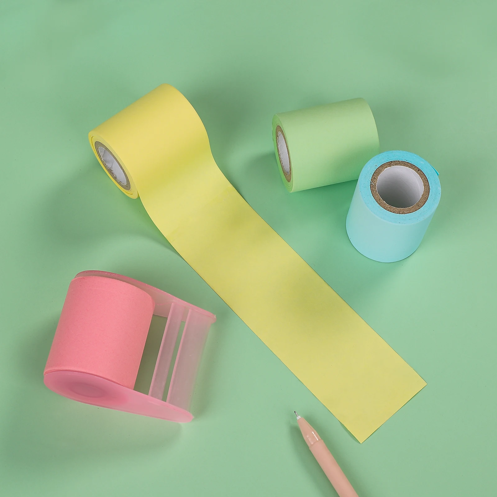 1 шт. Творческий липкий ролик Примечания японский Стиль можно отрезать журнал Memo