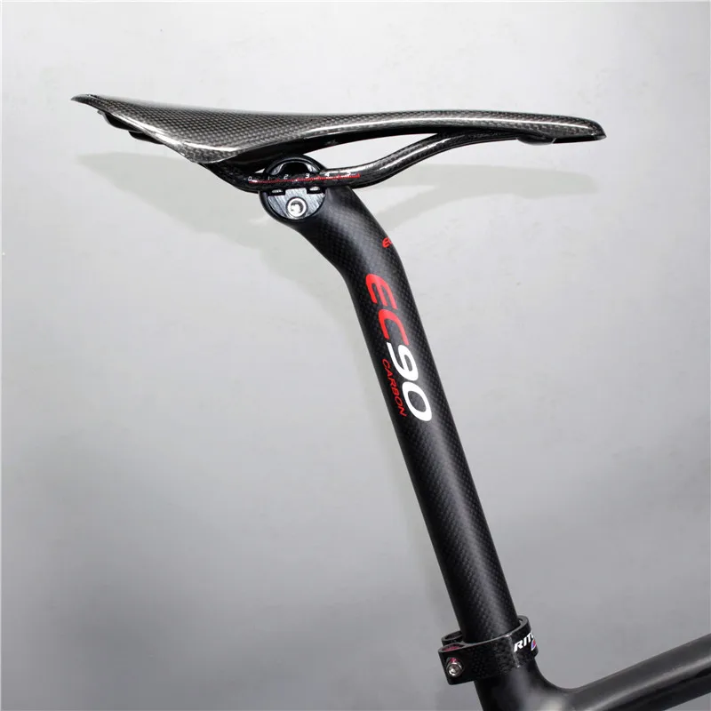 

EC90 Full Carbon Fiber Bicycle Seatpost 27.2/30.8/31.6*350/400mm Offset 20mm MTB Racing 3K Carbon Seatpost Road Bike Seatpost