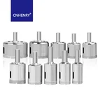 Набор сверл с алмазным покрытием, корончатое кольцо, круглые сверла для стекла, плитки, керамики, стекла, 20 мм, 50 мм, 100 мм, 160 мм, пила для отверстий по стеклу