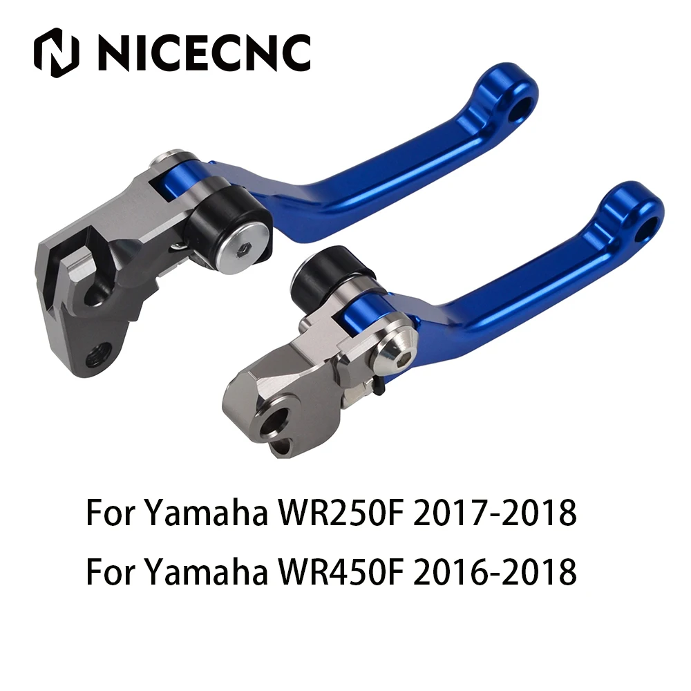 Рычаг сцепления тормоза NICECNC для Yamaha WR 250F 450F WRF 250 450 WR250F WR450F WRF250 WRF450 2005-2018 2017 2016 2015 2014
