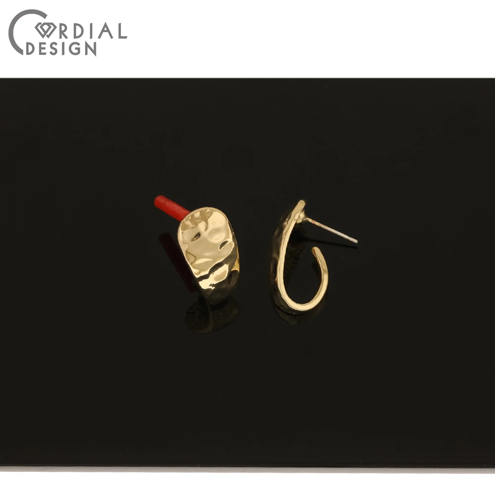 

Cordial Design 100Pcs 11*22MM Jewelry Accessories/Earrings Stud/Hand Made/DIY Making/Hook Shapes/Jewelry Findings & Components