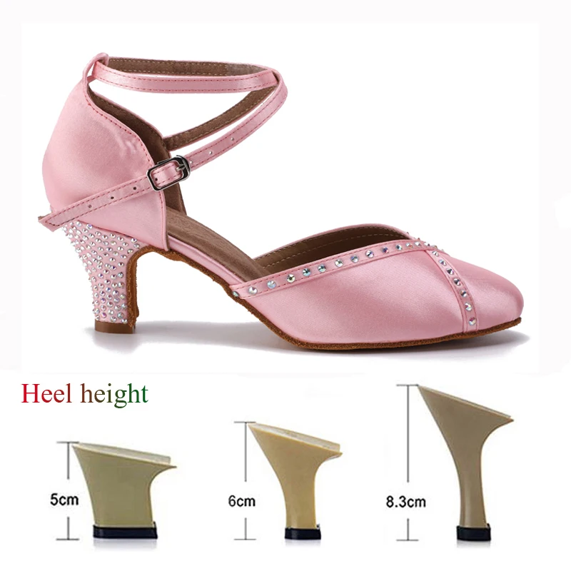 Туфли женские на высоком каблуке туфли для латинских танцев сальса танго B