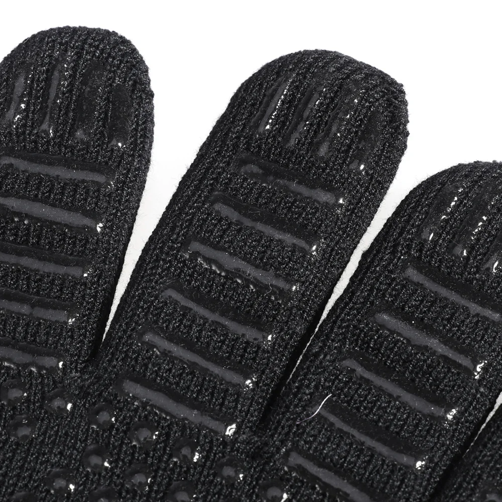 

1 Pair Heat Resistant BBQ For Cooking Baking Grilling (Black)