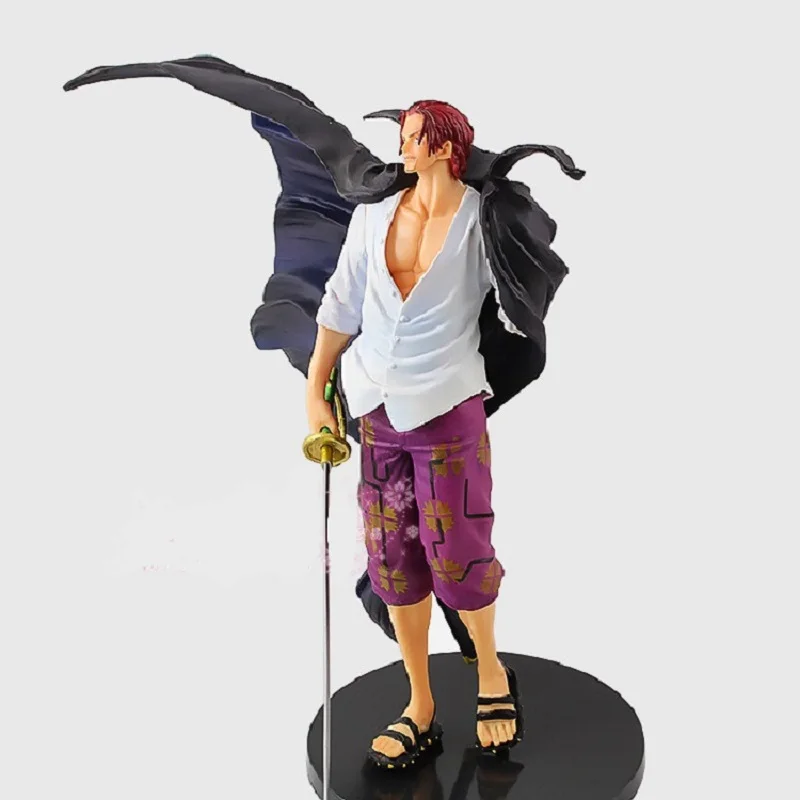 Аниме one piece the Yonko Shanks in The Top война битва накидка меч Domineering King коллекция фигурок из