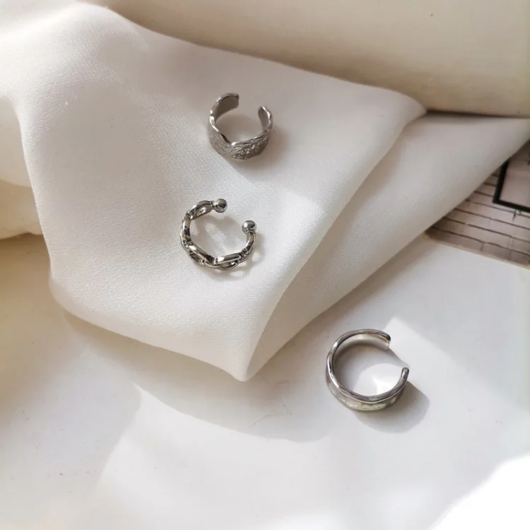 2022 модные простые серьги-клипсы с крестом для женщин и девушек Симпатичные