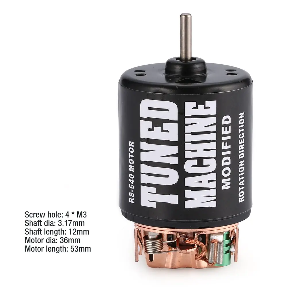 AUSTAR AX 540 27T 3 17 мм щеточный мотор для 1/10 внедорожный Дрифт-тур RC пульт