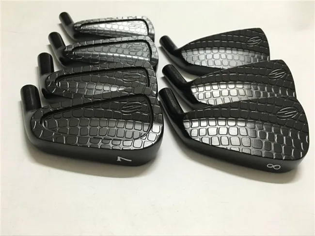 Набор кованых железа Zodia для гольфа стальной/графитовый Вал с головкой чёрного