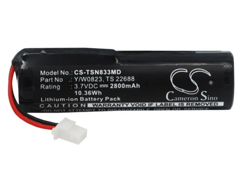 

cameron sino 2800mah battery for THERMO SCIENTIFIC S1 Pipet Filler 22688-VAN TS 22688 Y/W0823 Medical Battery