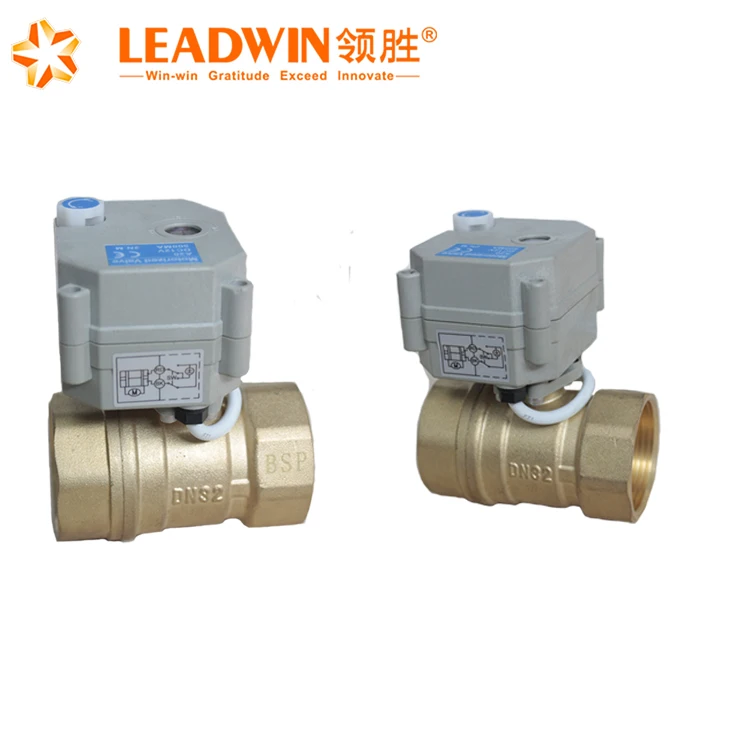 

China manufacturers pvc motorized ball valve, 5v 12v flow control actuator electric water valve