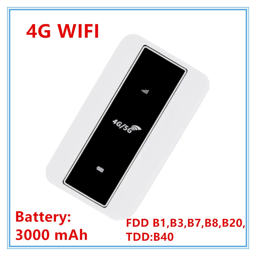 4G-роутер MiFi поддерживает стандартную SIM-карту 4G Wi-Fi-роутер 150 Мбит/с автомобильная