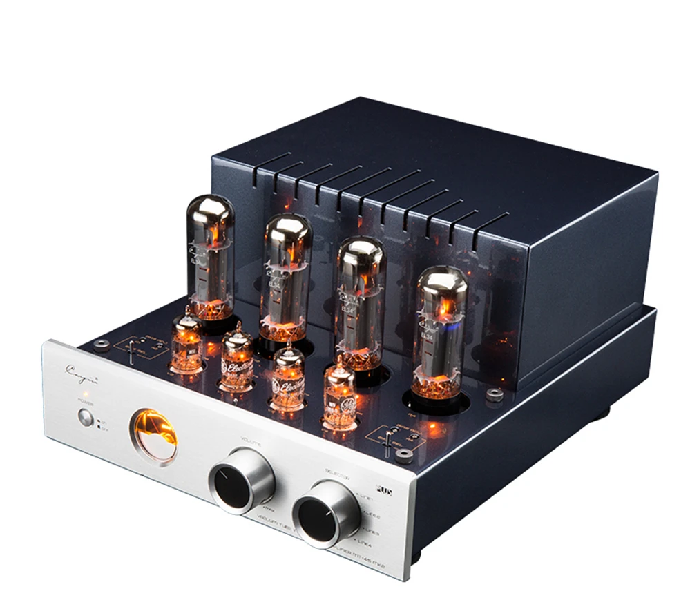 Cayin MT 45MK2 PLUS вакуумный трубчатый усилитель класса AB1 мощности TR ~ UL переключатель