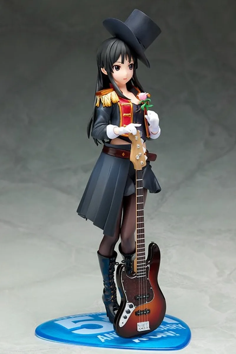 20 см K-ON! Аниме игрушки Мио Акияма экшн-фигурка ПВХ Модель Куклы Коллекционная