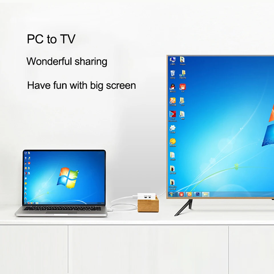HDMI к RCA AV конвертер HDMI К AV адаптер Android tv Smart Box Ноутбук Chromecast для 1080P 720P 480P NTSC/PAL HDMI2AV