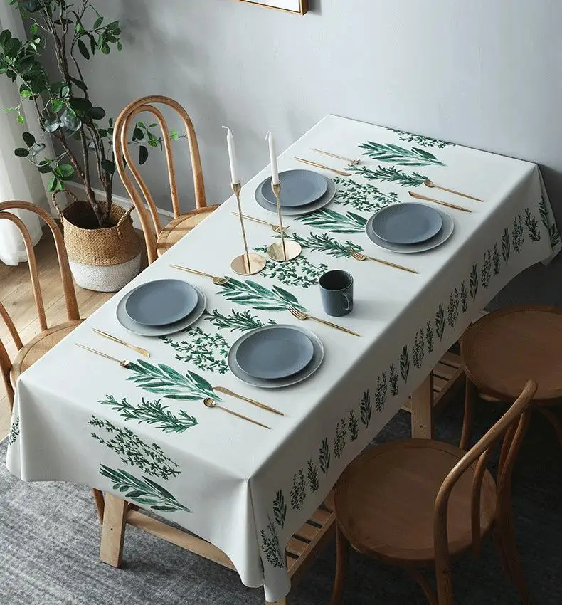 

Nordic Table Cloth Waterproof Oil Washing Pvc Web Celebrity Tablecloth Desk Ins Students Tea Table Mat Cloth Toalha Mesa 15186