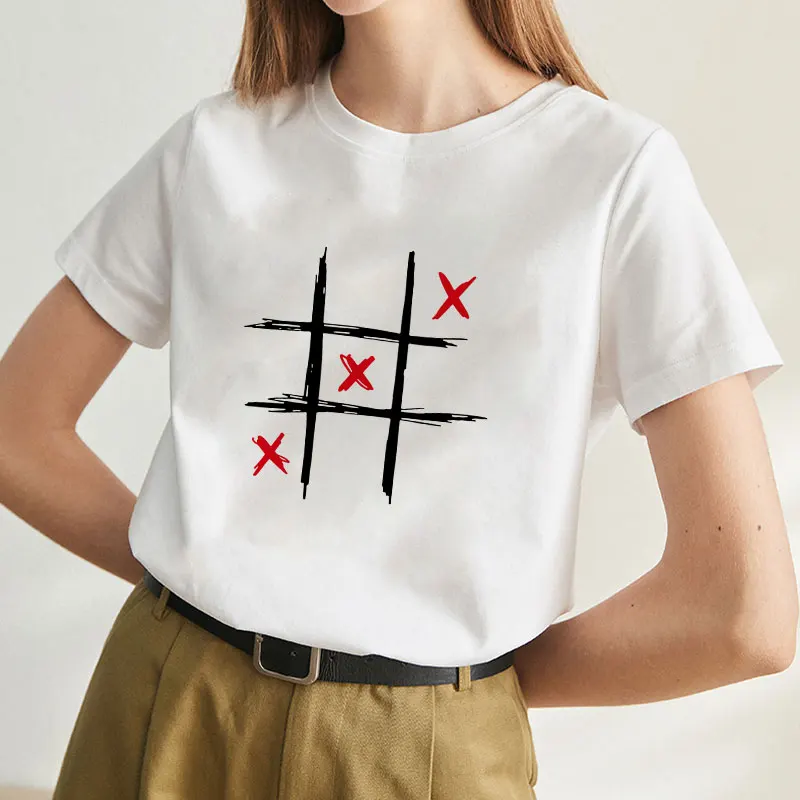 

Fashion Women's Street Loose Easy Style T-Shirt Harajuku Couple Hip Hop Students White Short Sleeve 2021 Summer female Clothes