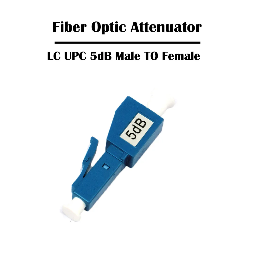 Оптоволоконный аттенюатор LC Мама папа 5 шт./лот 3 дБ 10 15 SM одномодовый Simplex FTTH Ethernet