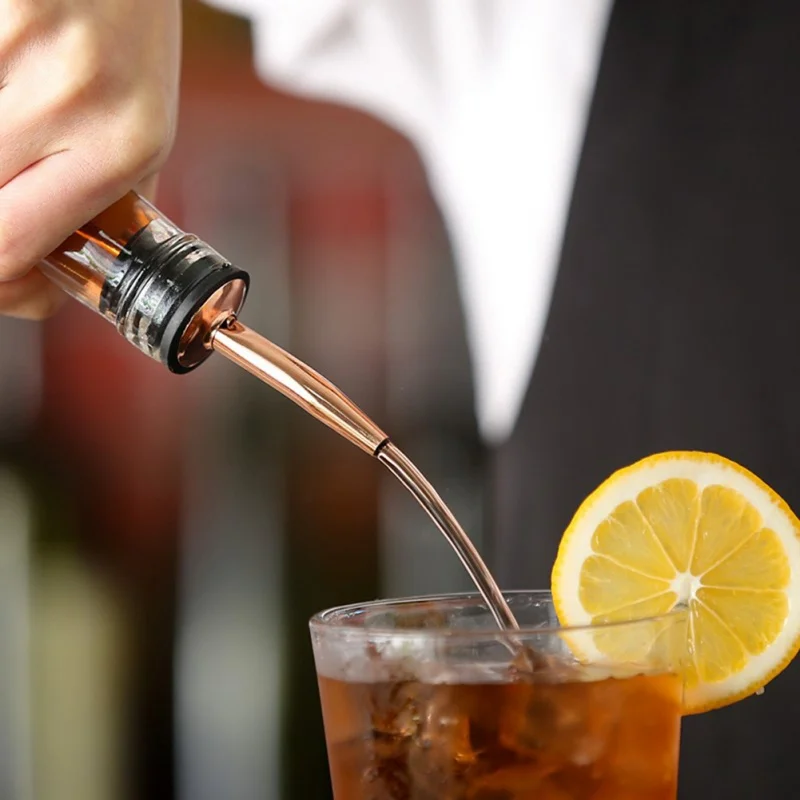 Винная бутылка для выливания носик наливания вина с Silcone Кепки Нержавеющая сталь