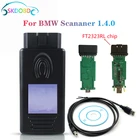Диагностический сканер для BMW 1.4.0 OBD2, диагностический сканер с чипом FT232RL OBD для BMW 1,4, считыватель кодов, диагностический сканер BMW 1.4.0