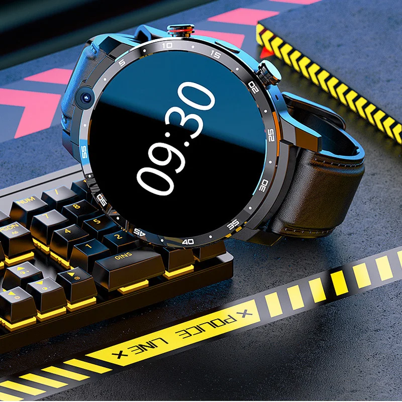 

MIWA 2021 Z32 Смарт-часы Для мужчин 1,6 дюймов Andriod9.0 4G 128 аппарат не привязан к оператору сотовой связи 4G SIM Беспроводной 1500 мА/ч, Мощность банк двойн...