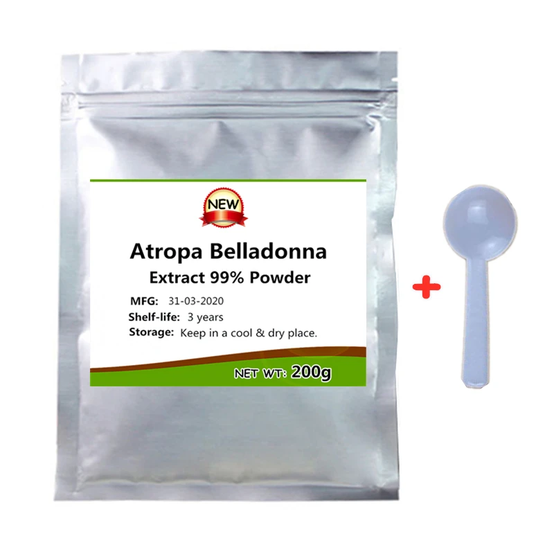 Порошок экстракта белладонны Атропа белладонин атропин скополамин высокое