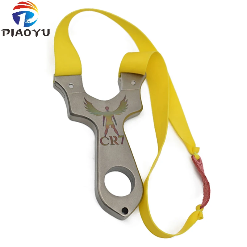 Рогатка охотничья 304 из нержавеющей стали катапульта с мощной плоской резиновой