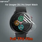 10 шт. для умных часов Doogee CR1 Pro Ультрапрозрачная тонкая мягкая Гидрогелевая пленка из ТПУ против царапин защита для экрана закаленное стекло