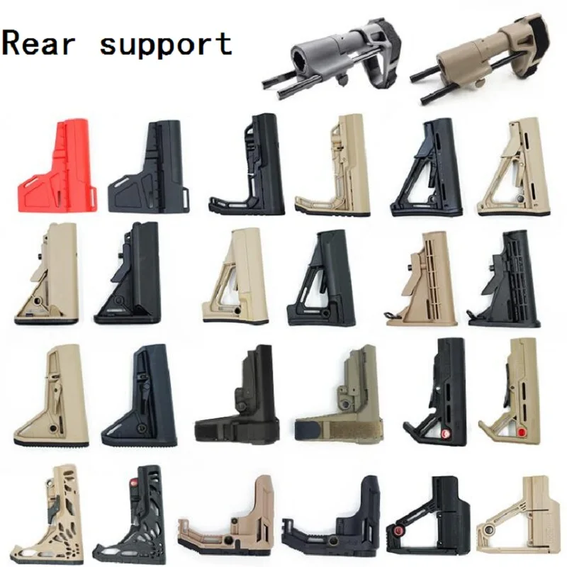 Аксессуары для пейнтбола Тактическое снаряжение JM CTR MOD MOE Задняя опора Приклад
