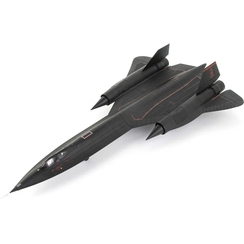 

1/72 Die-cast Alloy US Air Force Blackbird Reconnaissance Aircraft SR-71A Home Collection Display Toy Gift Free Shipping