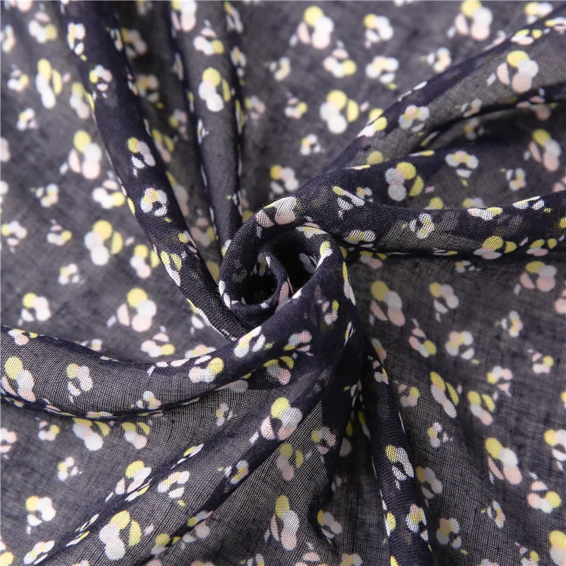 

Luxury brand cotton material seaside sunscreen quality Ethnic style shawl spring and autumn Fashion women print silk scarves