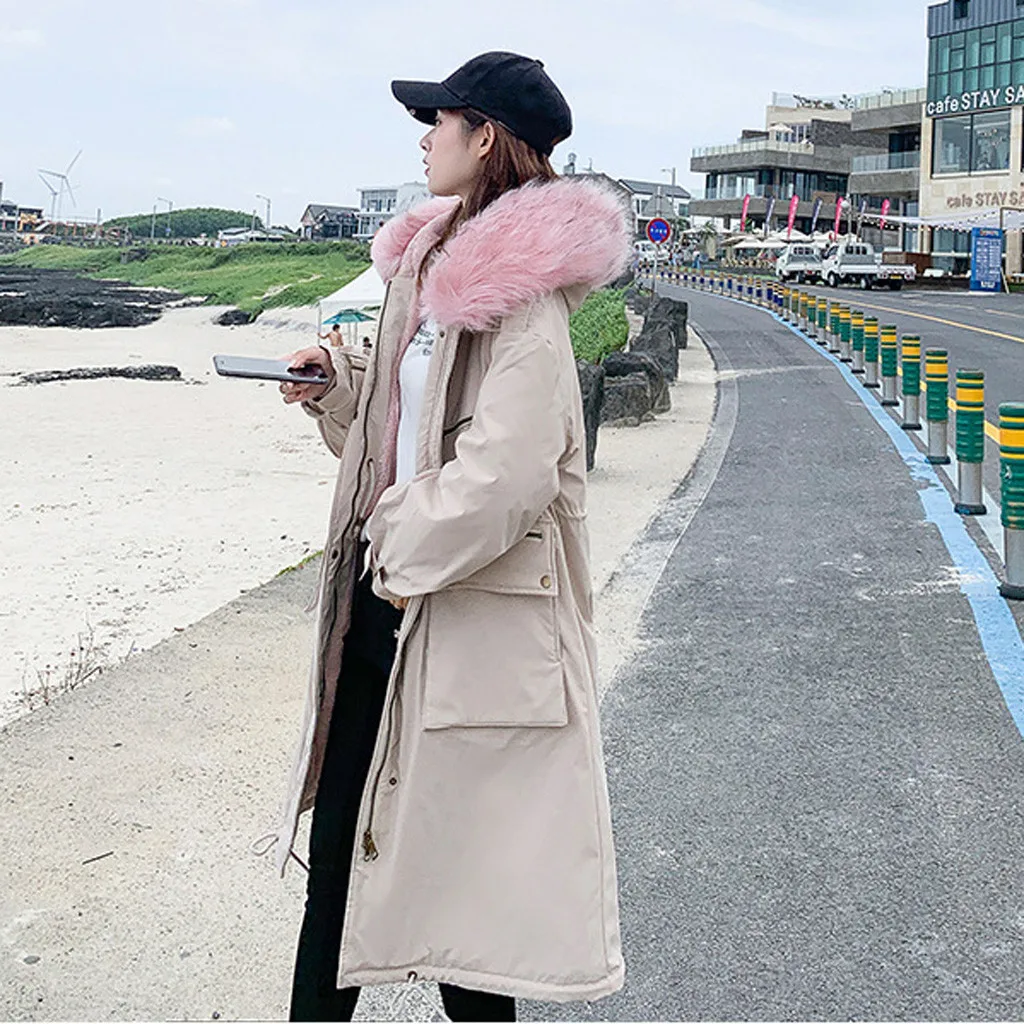 Новинка женские куртки с капюшоном бежевого цвета на осень и зиму шерстяная