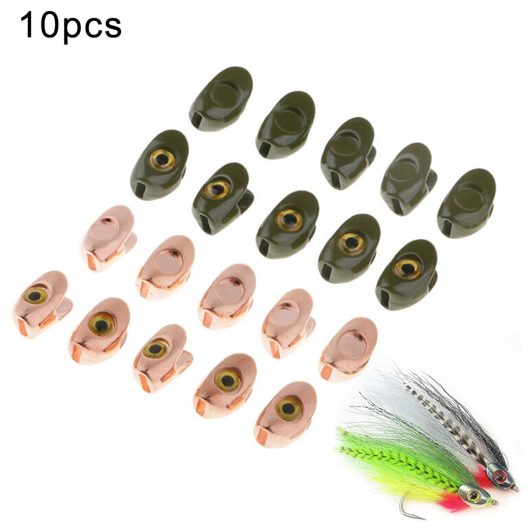 10 шт./партия рыболовная приманка для подвязывания головы черепа | Спорт и