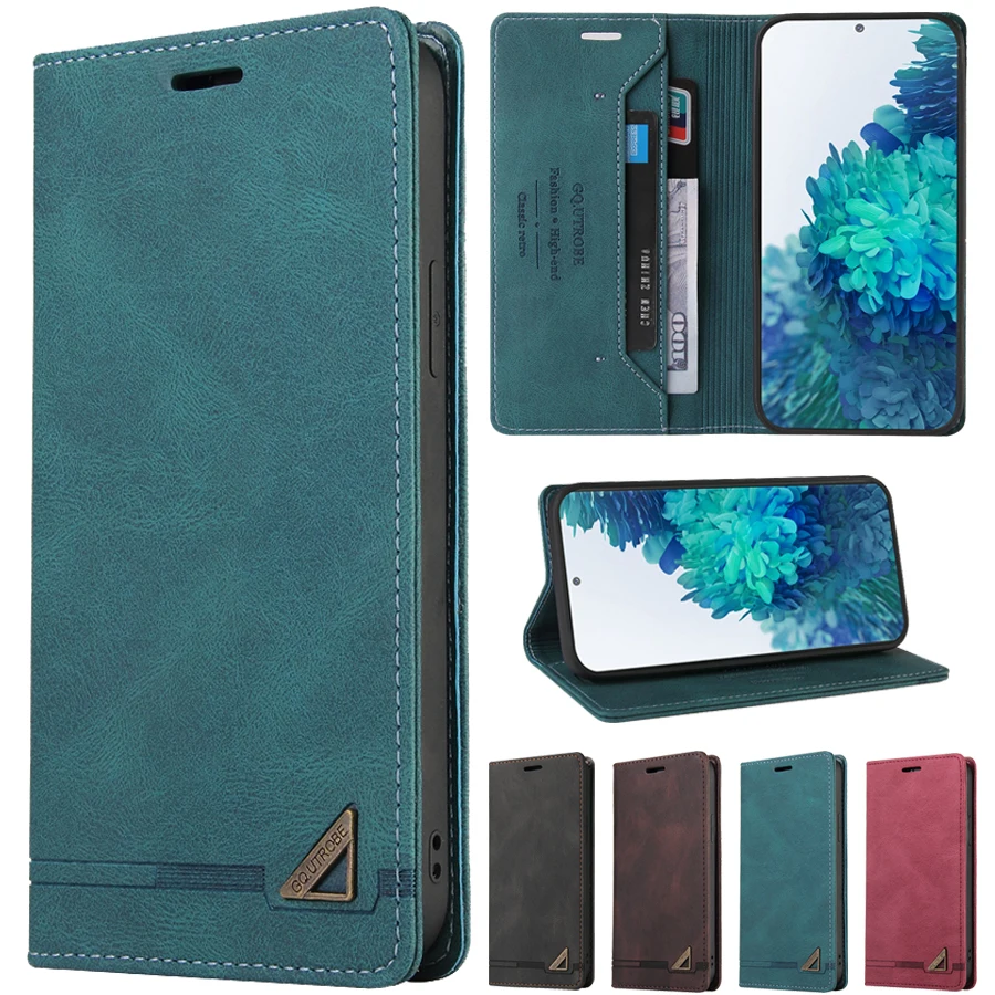 Чехол кошелек с защитой от кражи, для Huawei P40/P40 Lite/E/P40 Pro/P30/P30 Lite/P30 Pro/P20 Lite/P Smart 2019/2020/2021